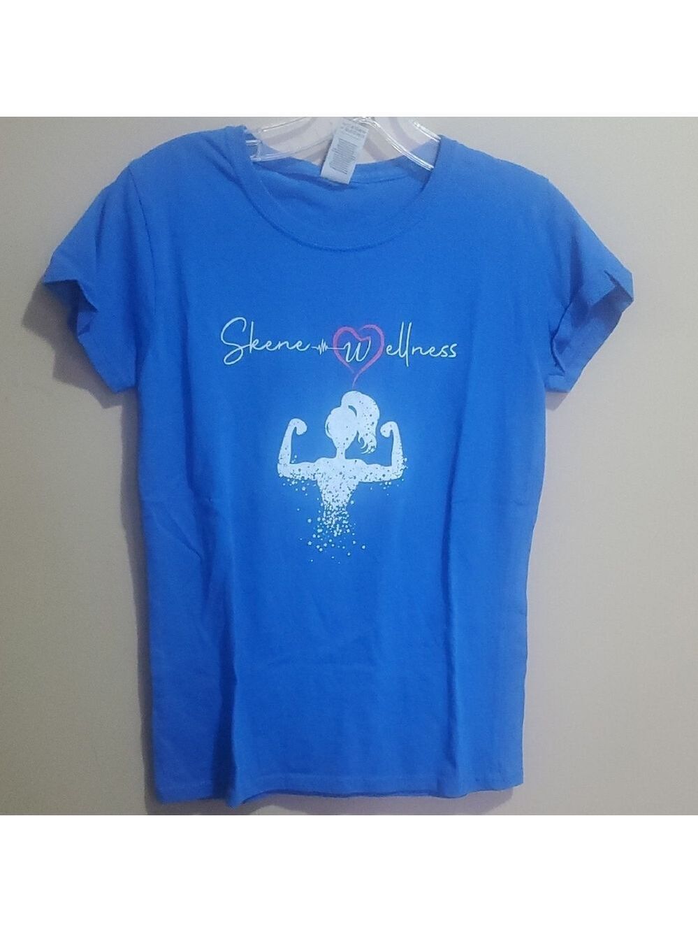 Gildan Blue Heavy Cotton T-Shirt Size Small